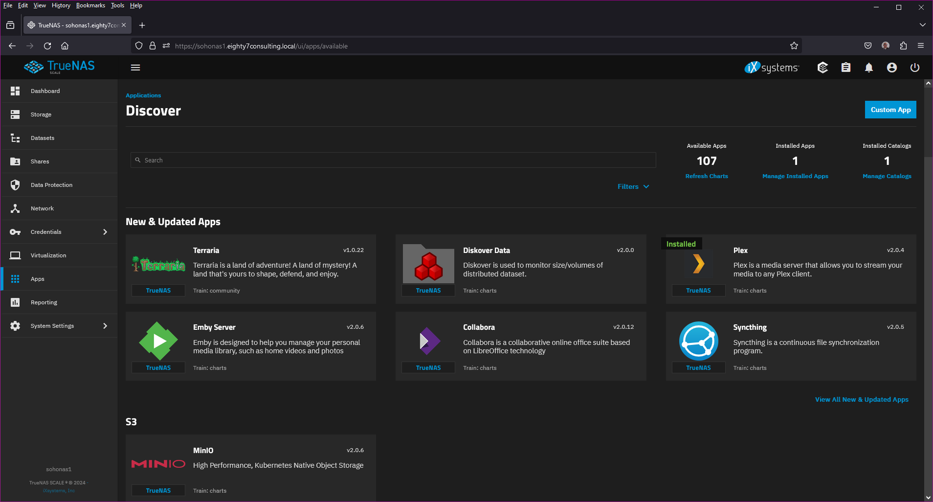 Application catalog